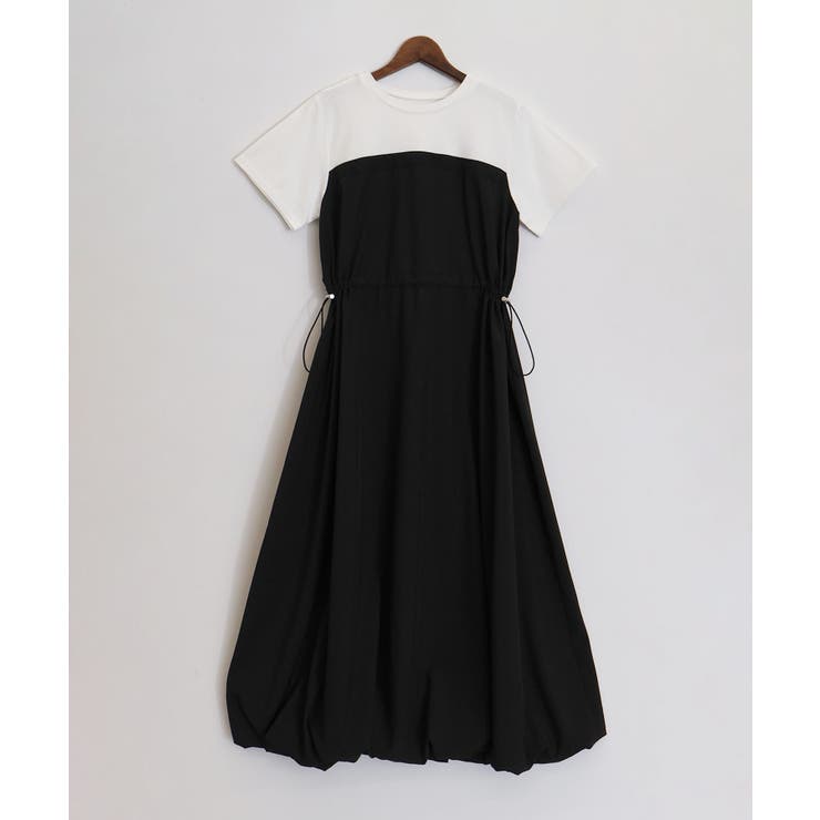 ドッキングショートスリーブバルーンワンピース | SpRay | 詳細画像24 