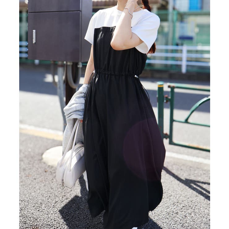 ドッキングショートスリーブバルーンワンピース | SpRay | 詳細画像38 
