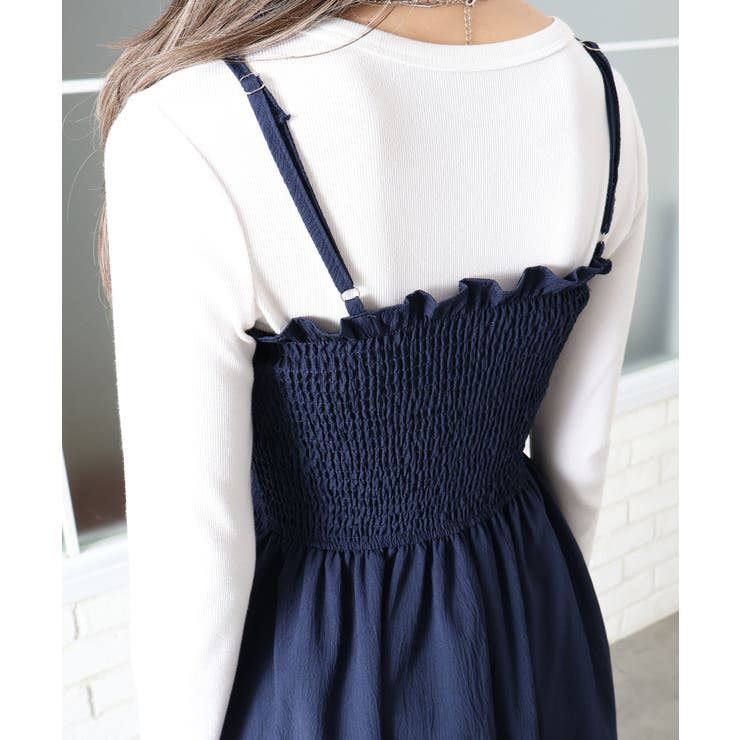 シャーリングジャケット×キャミワンピース | SpRay | 詳細画像11 