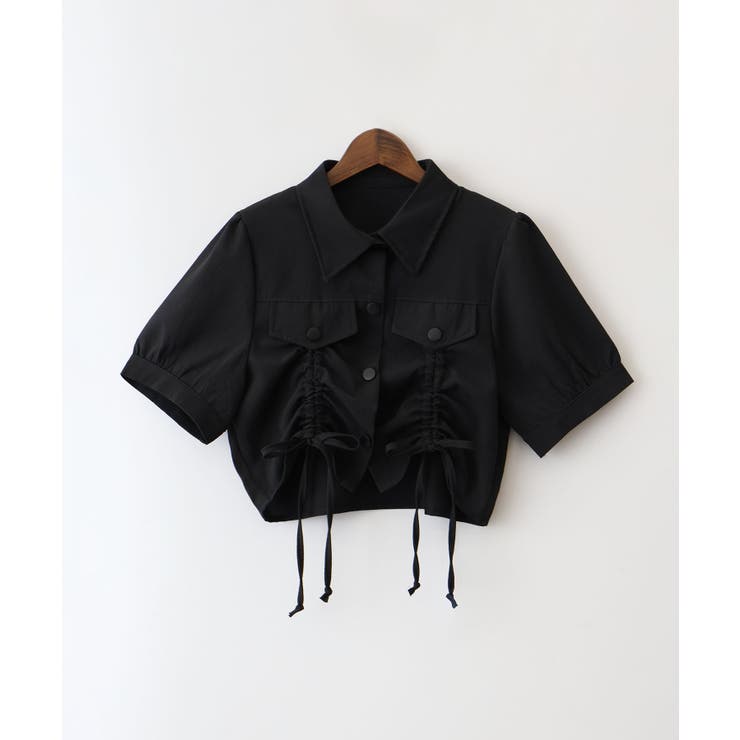 シャーリングショートスリーブジャケットxキャミワンピース | SpRay | 詳細画像15 