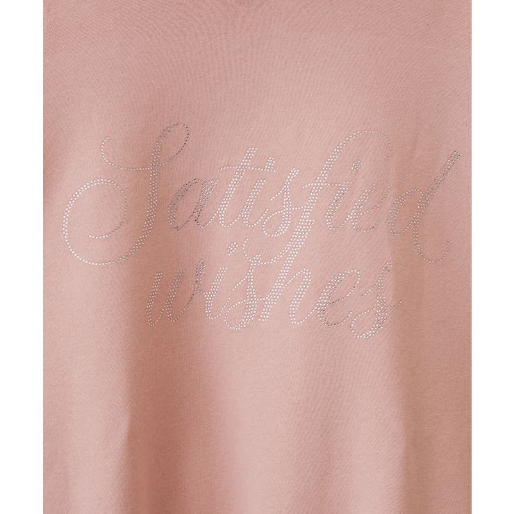 ラメ裏起毛ファー付ロゴＺＩＰパーカー | SpRay | 詳細画像38 