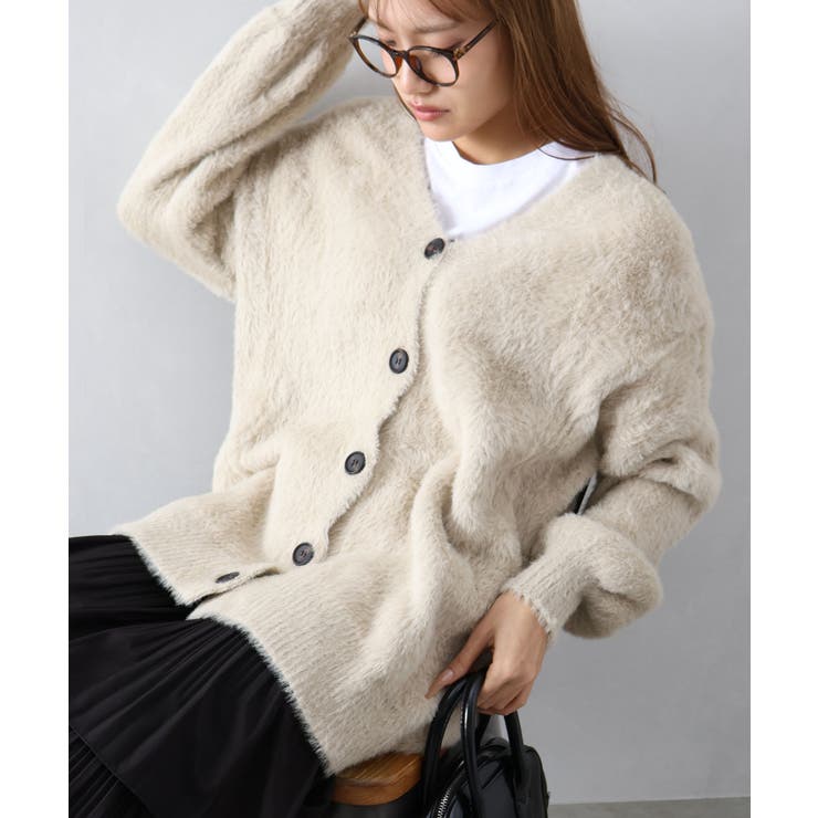 シャギーロングカーディガン | SpRay | 詳細画像59 