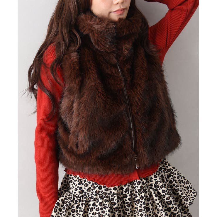 MIXファークロップドベスト | SpRay | 詳細画像78 