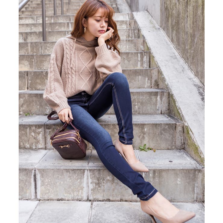 【WEB限定】ストレッチハイウェストSKINNY | SpRay | 詳細画像5 