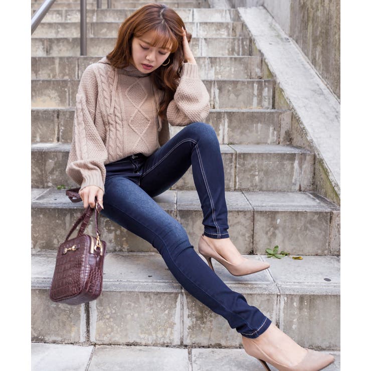 【WEB限定】ストレッチハイウェストSKINNY | SpRay | 詳細画像6 