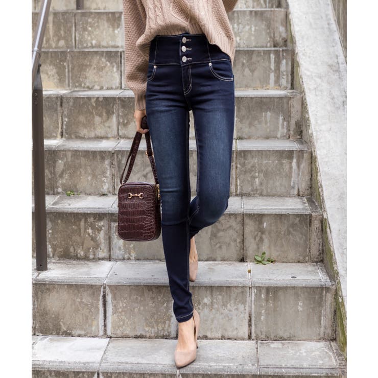 【WEB限定】ストレッチハイウェストSKINNY | SpRay | 詳細画像2 