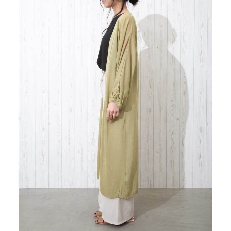 【WEB限定】ボリュスリロングカーディガン | SpRay | 詳細画像3 