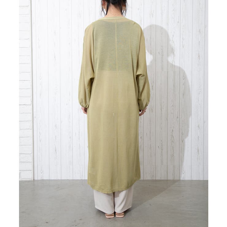 【WEB限定】ボリュスリロングカーディガン | SpRay | 詳細画像4 