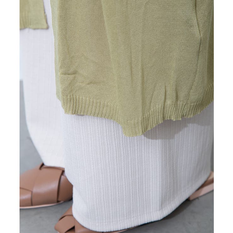 【WEB限定】ボリュスリロングカーディガン | SpRay | 詳細画像7 