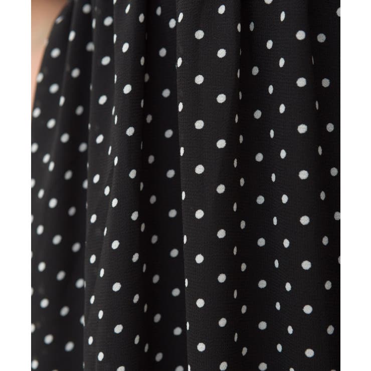 INSCRIPTION RYKIEL 水玉柄 カシュクールワンピース M 未使用 ポルカドットワンピース | msgracy