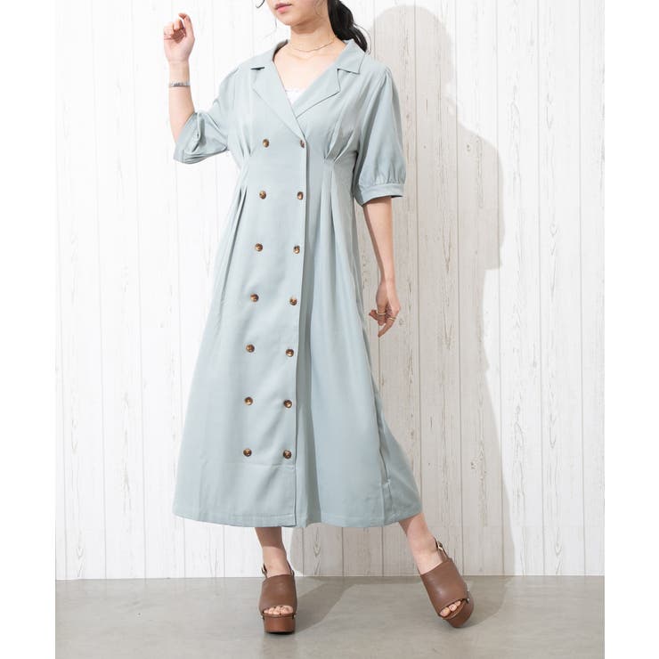 Web限定 ブレストwワンピース 品番 Sprw Spray スプレイ のレディースファッション通販 Shoplist ショップリスト