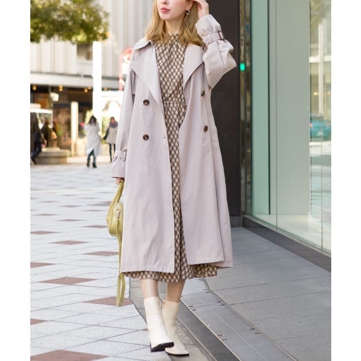Web限定 ピ チキャンディスリーブｂｉｇトレンチコート 春コート 品番 Sprw Spray スプレイ のレディースファッション通販 Shoplist ショップリスト