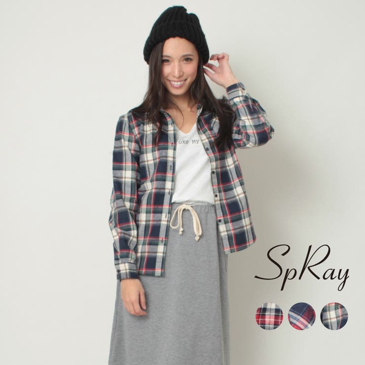 ビエラチェックシャツ | SpRay | 詳細画像1 