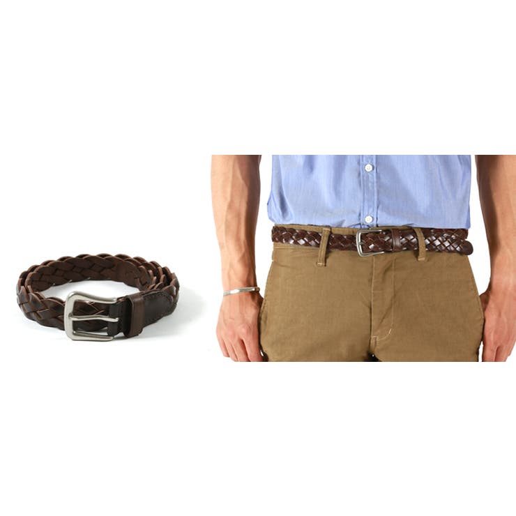 本革使用 カジュアルスタイルからスーツまでお洒落に使いまわせるメッシュベルト 品番 Ut Sputnicks スプートニクス のメンズファッション通販 Shoplist ショップリスト