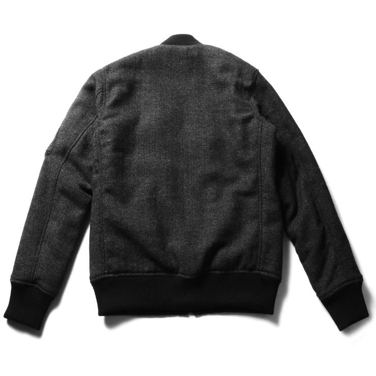 Revo./ウールミックス素材 MA-1タイプ 中綿入りブルゾン | SPUTNICKS | 詳細画像4 