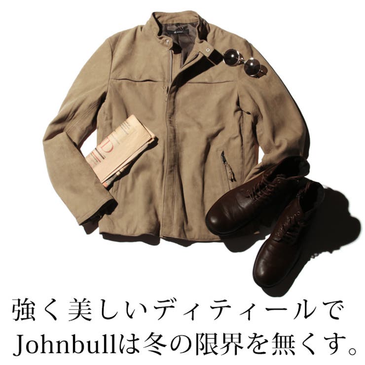 【定価6万円】Johnbull　羊革　スタジャン　レザーブルゾン　本革　M