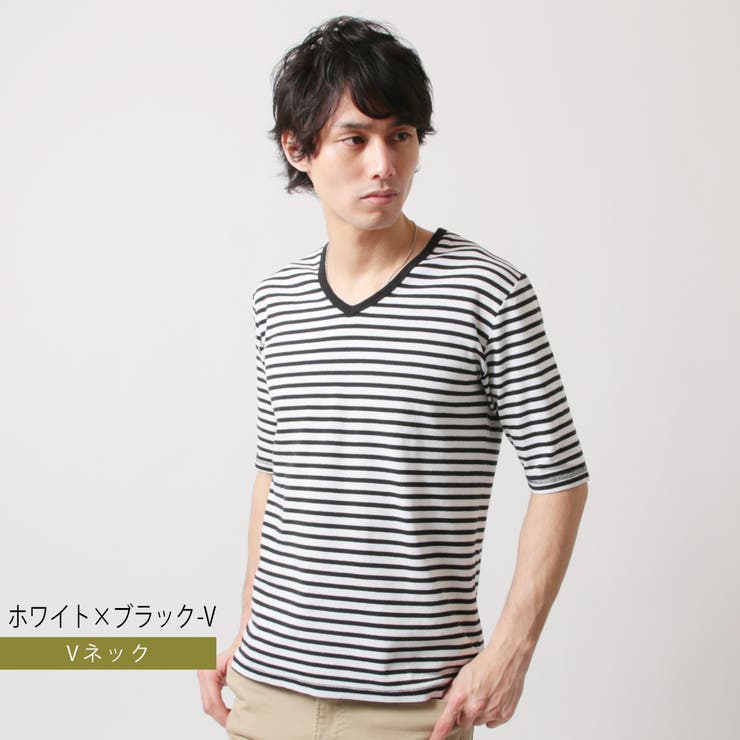 カットソーメンズ5分袖ハーフTシャツスパンフライスVネックUネックCネックカットソー春夏メンズファッションSPUスプ