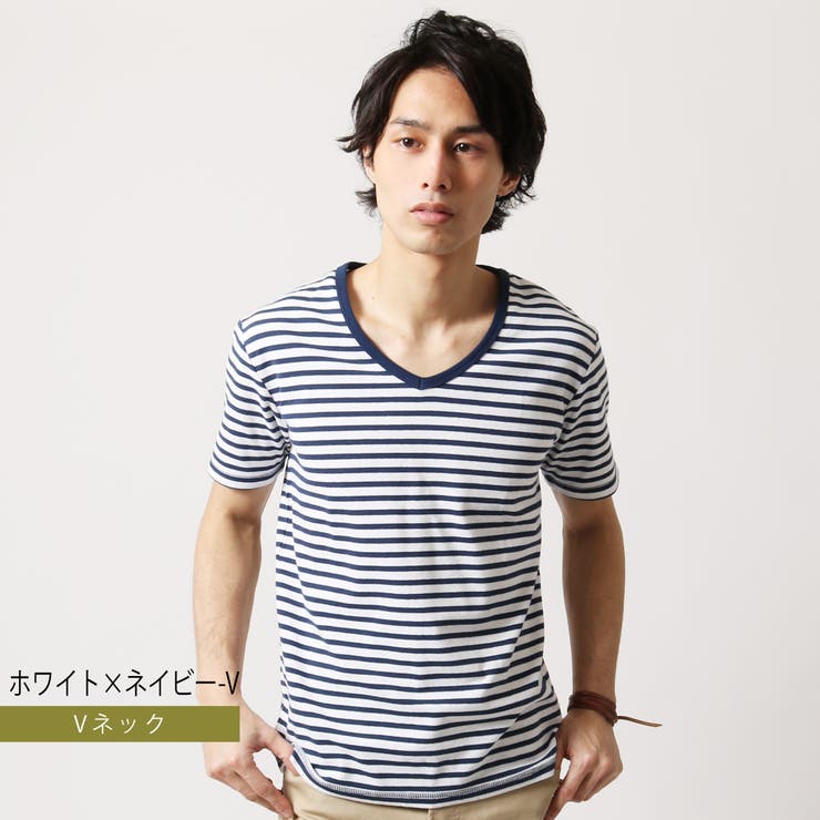 カットソーメンズTシャツ半袖スパンフライス半袖V/UネックカットソーSPUスプ