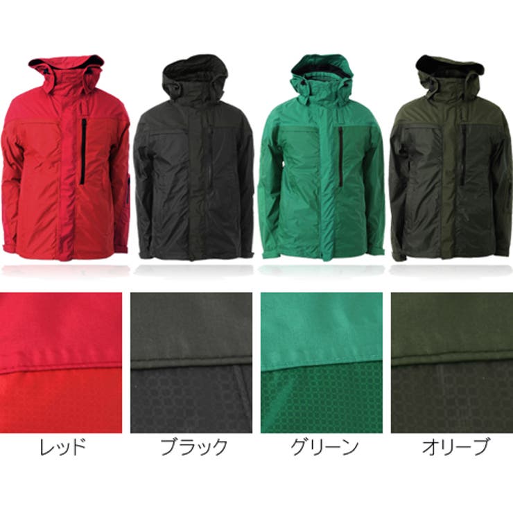 JOHNBULL2WAYネックスタイル3レイヤーストームシェルジャケット[品番