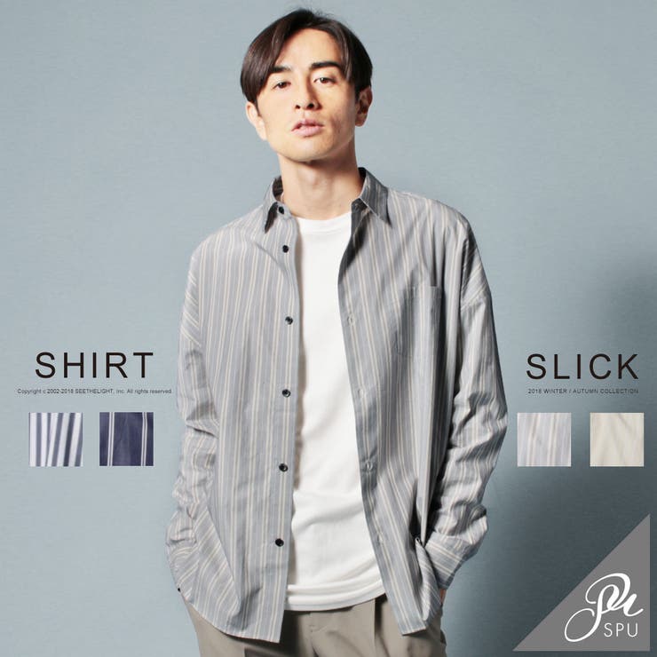 シャツ ストライプ 柄 品番 Ut Sputnicks スプートニクス のメンズファッション通販 Shoplist ショップリスト