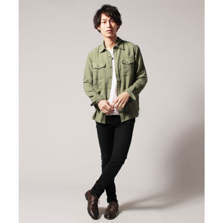 ミリタリーシャツ M L[品番：UT000011394]｜SPUTNICKS（スプートニクス