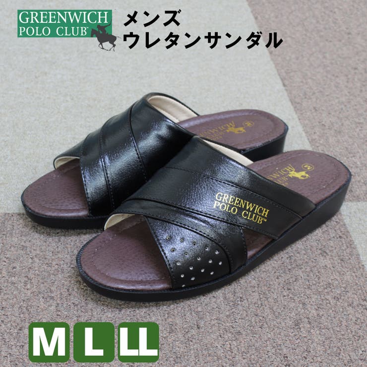 【GREEENWICH POLO CLUB】紳士ウレタンサンダル | STAR TRADING | 詳細画像1 