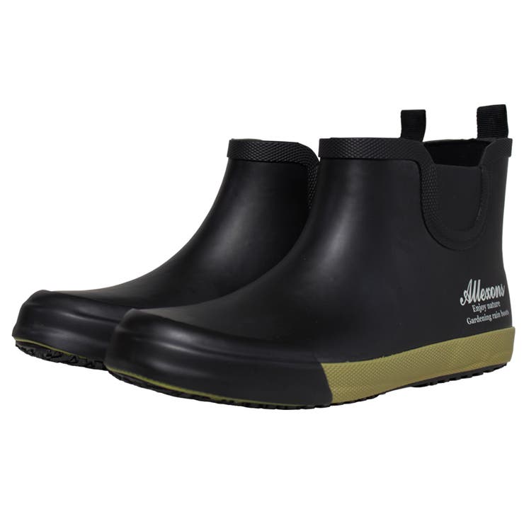 ブラック | 【ALLEXONS】レディースアンクルブーツ | STAR TRADING