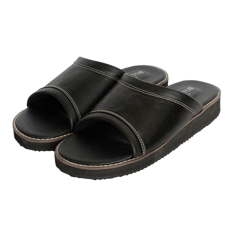 ブラック | 【KINGSTON】紳士ヘップサンダル | STAR TRADING