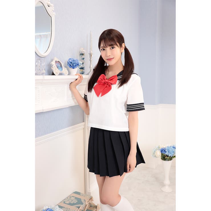 【Be With】【セーラー服2（えんじリボン）（XLサイズ）】 サイズXL | StarFire | 詳細画像5 