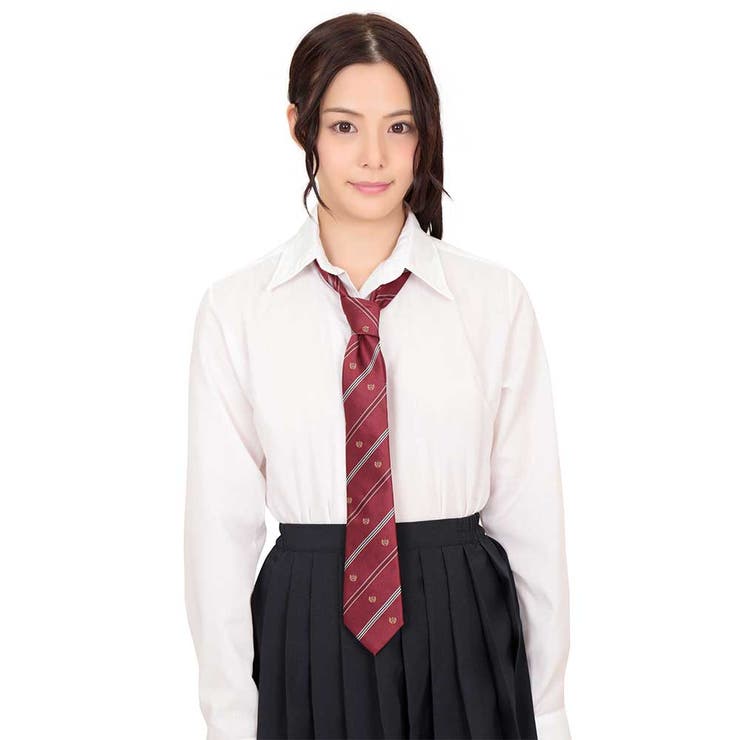 キュン可愛いスクールネクタイ レッド 制服 | StarFire | 詳細画像1 