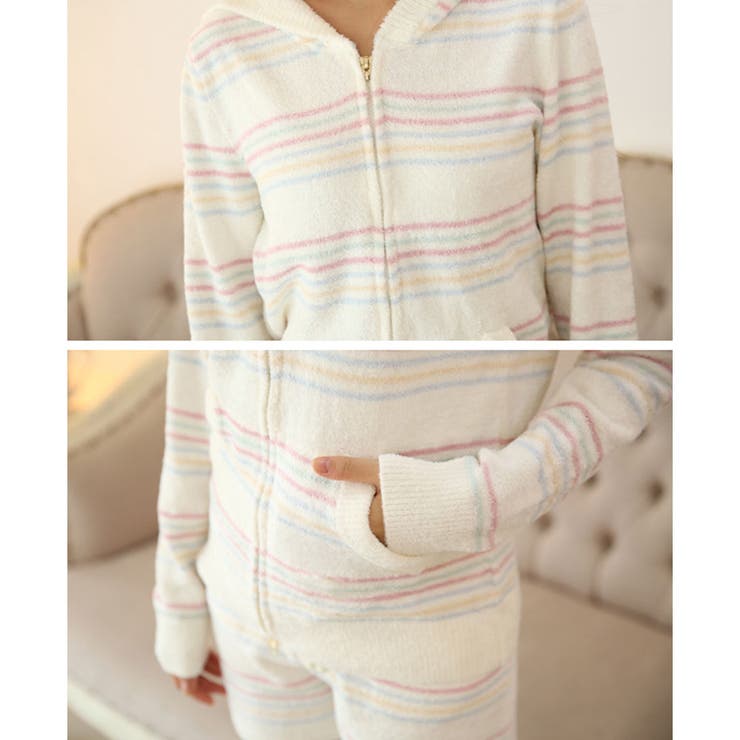 パーカー&ホットパンツルームウェア ピンク ルームウェア | StarFire | 詳細画像7 