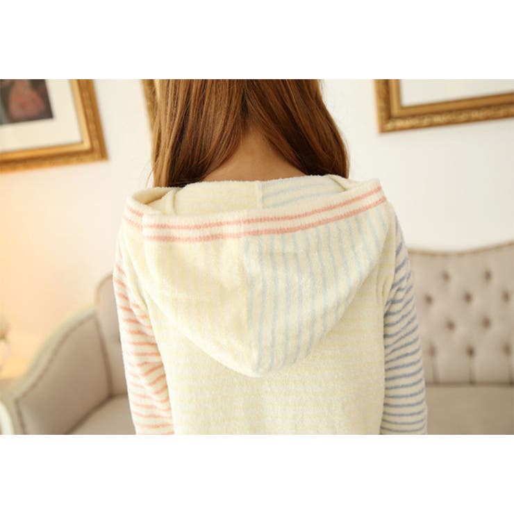 パーカー&ホットパンツルームウェア イエロー ルームウェア | StarFire | 詳細画像5 