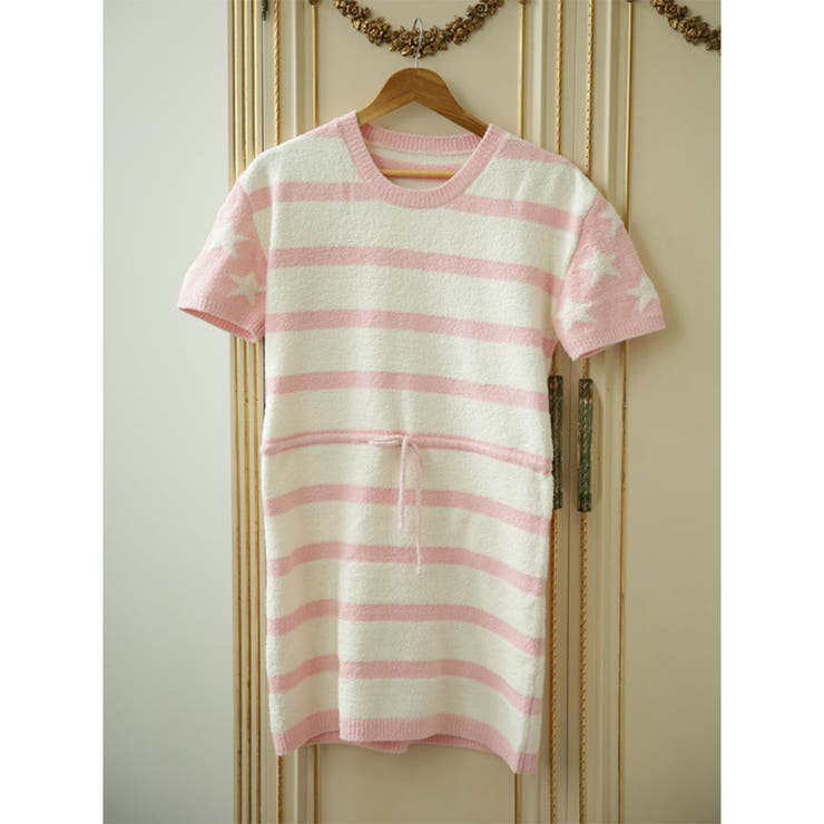 チュニックワンピースルームウェア ピンク ルームウェア | StarFire | 詳細画像6 