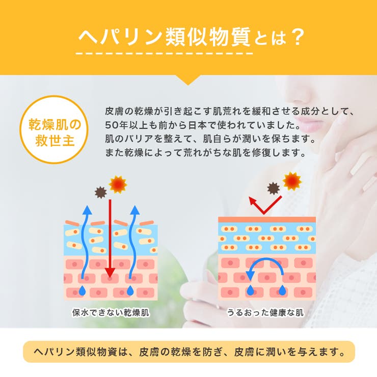 ヘパリン類似物質配合 ヒルドプレミアム 薬用ジェルオールインワンゲル200ｍｌ | 素肌べっぴん館  | 詳細画像3 