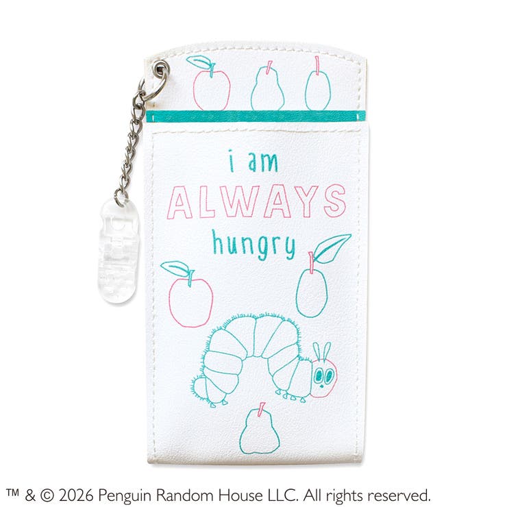 エリックカール はらぺこあおむし 胸ポケット用ペンケース エメラルドグリーン | KIT-HIT-SURU | 詳細画像1 