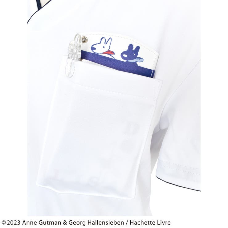 リサとガスパール 胸ポケット用ペンケース ネイビー | KIT-HIT-SURU | 詳細画像4 