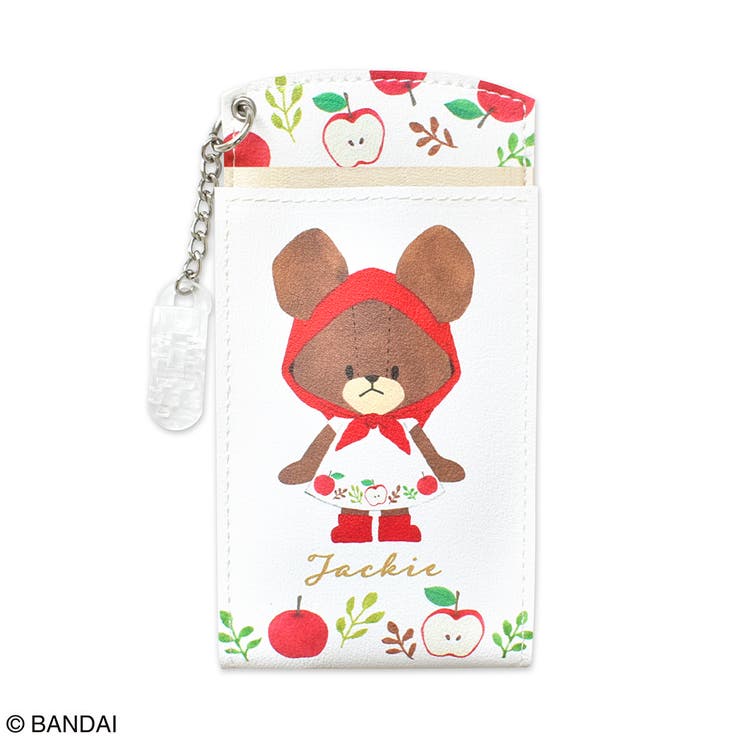 くまのがっこう 胸ポケット用ペンケース アップルガール・ジャッキー ベージュ | KIT-HIT-SURU | 詳細画像1 