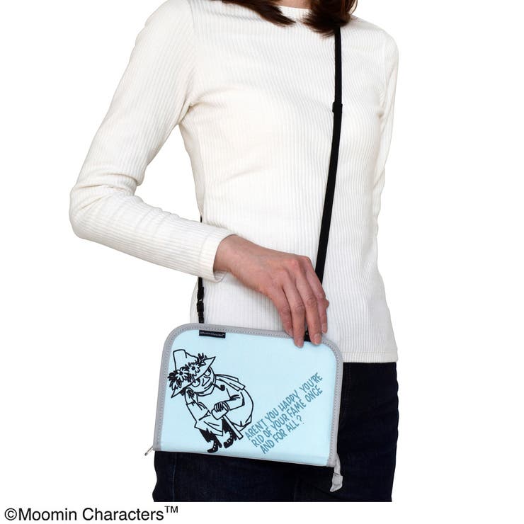 ムーミン ホスピタルポーチ アッシュグリーン/グレー | KIT-HIT-SURU | 詳細画像8 