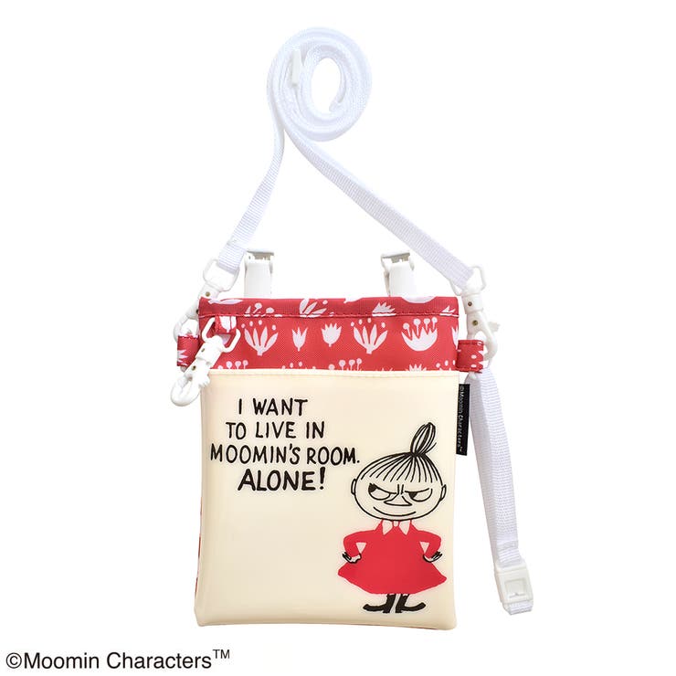 ムーミン 3WAYソフトペンポーチ アイボリー/レッド | KIT-HIT-SURU | 詳細画像1 