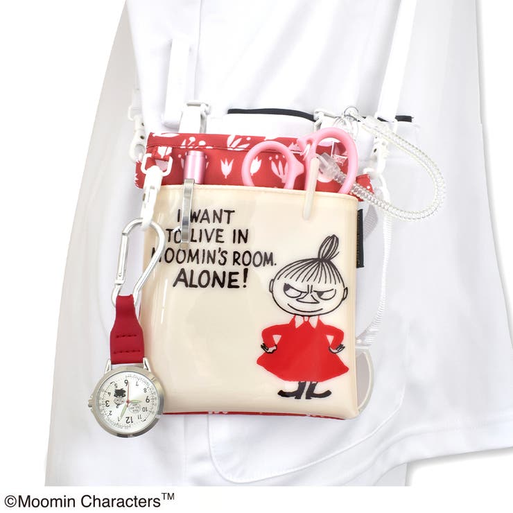 ムーミン 3WAYソフトペンポーチ アイボリー/レッド | KIT-HIT-SURU | 詳細画像4 