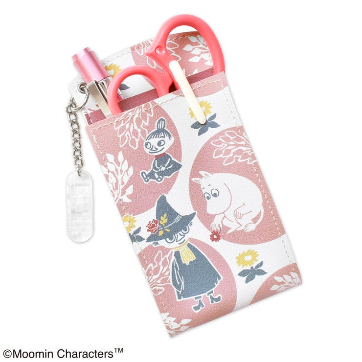 ムーミン 胸ポケット用ペンケース Polka dot ピンク | KIT-HIT-SURU | 詳細画像3 