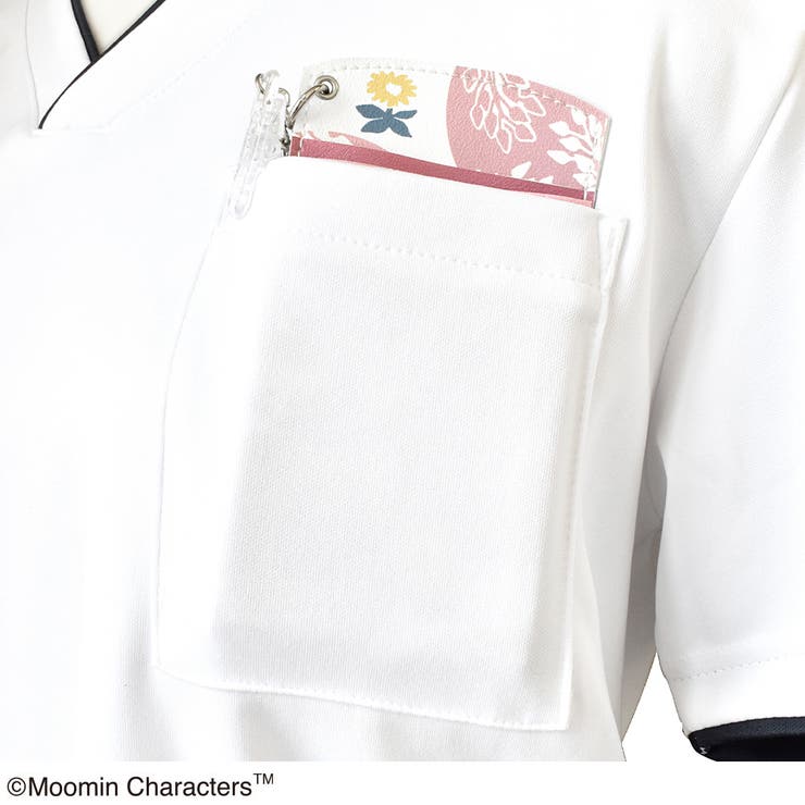 ムーミン 胸ポケット用ペンケース Polka dot ピンク | KIT-HIT-SURU | 詳細画像4 