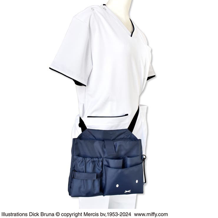 ミッフィー2WAYオーガナイザー FACE ネイビー | KIT-HIT-SURU | 詳細画像3 