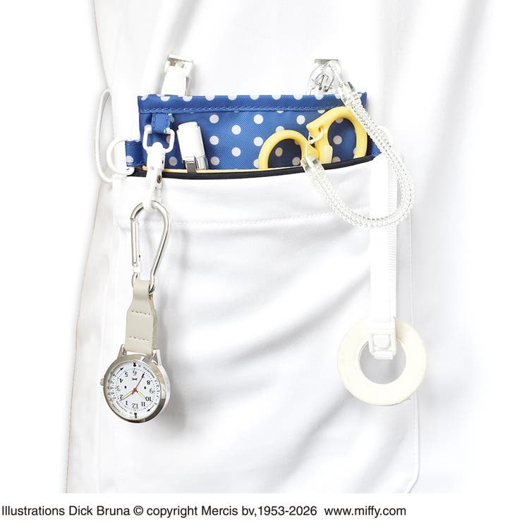 ミッフィー 3WAYソフトペンポーチ ベージュ ブルー | KIT-HIT-SURU | 詳細画像5 