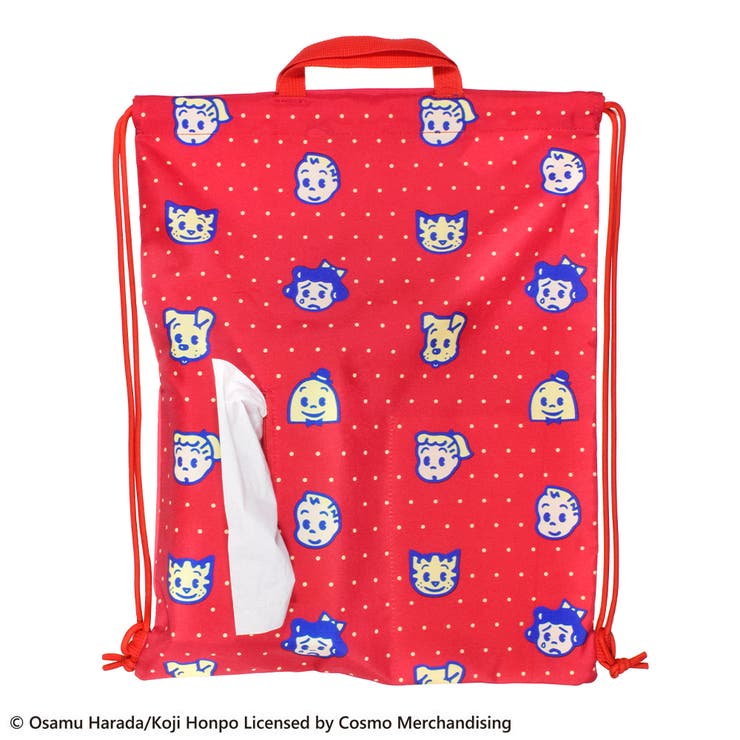 OSAMU GOODS オサムグッズ お散歩ナップサック レッド | KIT-HIT-SURU | 詳細画像4 
