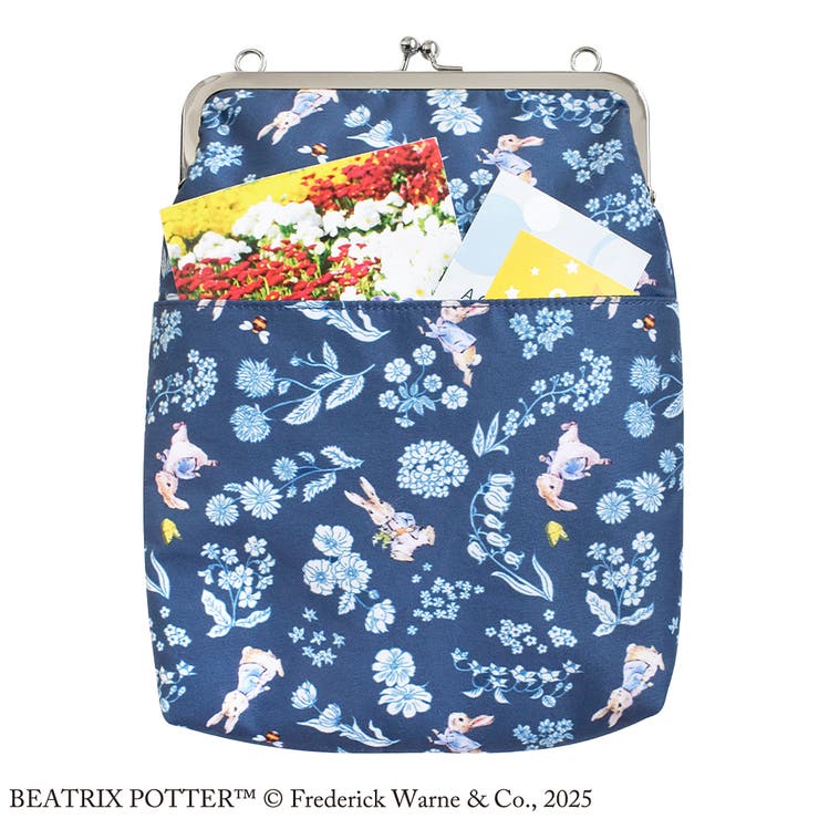 ピーターラビット™ 御朱印帳ポーチ（がま口） Simple Flower | KIT-HIT-SURU | 詳細画像5 