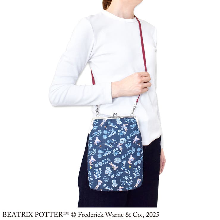 ピーターラビット™ 御朱印帳ポーチ（がま口） Simple Flower | KIT-HIT-SURU | 詳細画像7 