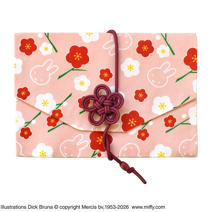 ミッフィー 御朱印帳ポーチ（ふくさ型） 梅 | KIT-HIT-SURU | 詳細画像1 
