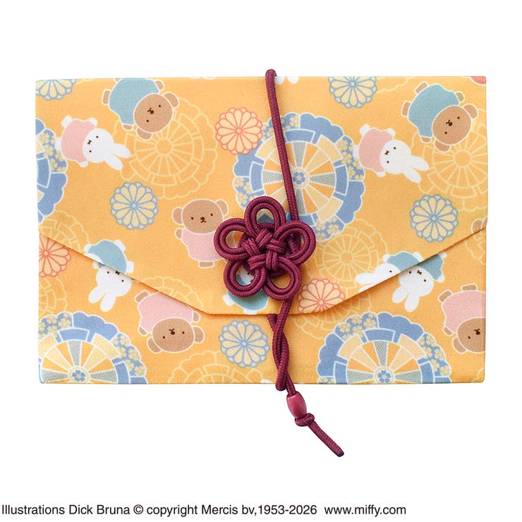 ミッフィー 御朱印帳ポーチ（ふくさ型） 源氏車 | KIT-HIT-SURU | 詳細画像1 