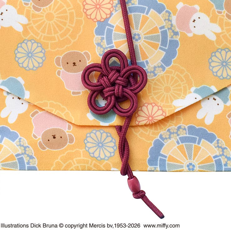 ミッフィー 御朱印帳ポーチ（ふくさ型） 源氏車 | KIT-HIT-SURU | 詳細画像4 